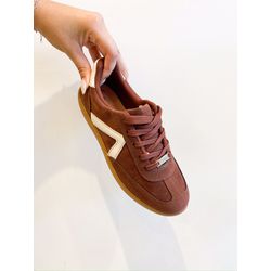 Tenis Stella MARROM CAMURÇA - 0005780067 - Morena Brasil Shoes