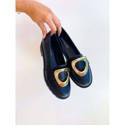 Mocassim Tabata PRETO - 0006830001 - Morena Brasil Shoes