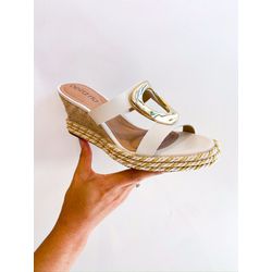 Tamanco Raira OFF WHITE - 0006840002 - Morena Brasil Shoes