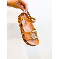 Papete Luiza CARAMELO - 0006900011 - Morena Brasil Shoes