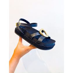 Papete Luiza PRETO - 0006900001 - Morena Brasil Shoes