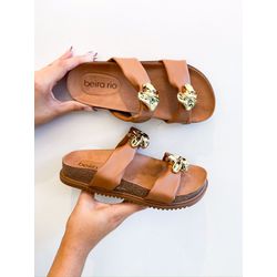 Flat Barbara CARAMELO - 0007020011 - Morena Brasil Shoes