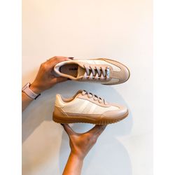 Tenis Brenda CREME,BEGE - 0007190075 - Morena Brasil Shoes