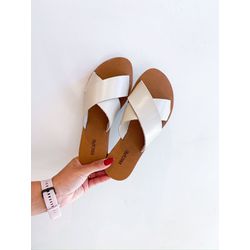 Rasteirinha Anna NUDE - 0007220025 - Morena Brasil Shoes