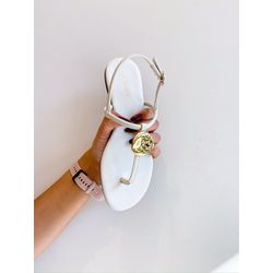 Rasteirinha Melanie OFF WHITE - 0007280002 - Morena Brasil Shoes