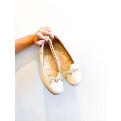 Sapatilha Andreza OFF WHITE - 0007360002 - Morena Brasil Shoes