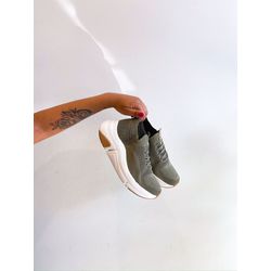 Tenis Fani VERDE MILITAR - 0007500072 - Morena Brasil Shoes