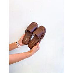 Flat Vicky MARROM - 0007780010 - Morena Brasil Shoes