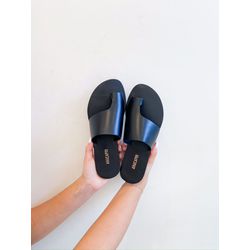 Rasteirinha Iana PRETO - 0007520001 - Morena Brasil Shoes
