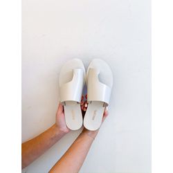 Rasteirinha Iana OFF WHITE - 0007520002 - Morena Brasil Shoes