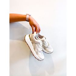 Tenis Carina OFF WHITE - 0007710002 - Morena Brasil Shoes