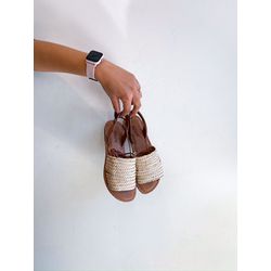 Sandalia Kiara BEGE - 0007250008 - Morena Brasil Shoes