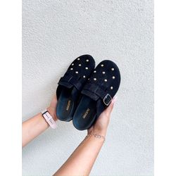 Mule Duda PRETO - 0008040001 - Morena Brasil Shoes