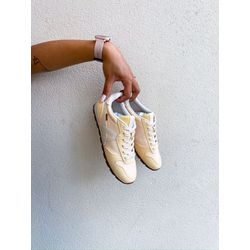 Tenis Bianca AMARELO MANTEIGA - 0008010092 - Morena Brasil Shoes