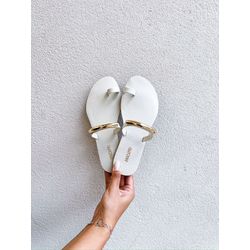 Rasteirinha Kivia OFF WHITE - 0007980002 - Morena Brasil Shoes