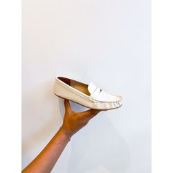 Mocassim Thais OFF WHITE - 0007530002 - Morena Brasil Shoes