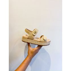 Papete Lua BEGE - 0008580008 - Morena Brasil Shoes