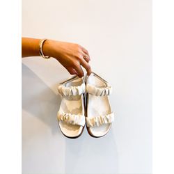 Papete Melina OFF WHITE - 0008570002 - Morena Brasil Shoes