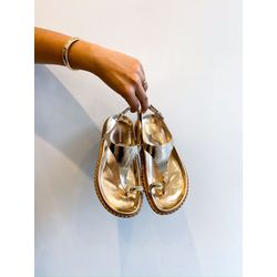 Papete Alicia DOURADO - 0008560012 - Morena Brasil Shoes