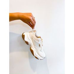 Tenis Paola BRANCO,BEGE - 0008850051 - Morena Brasil Shoes