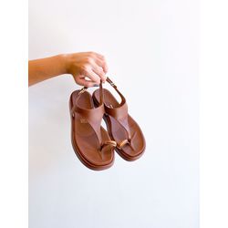 Papete Vasti MARROM - 0009040010 - Morena Brasil Shoes