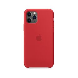 CASE CAPINHA IPHONE 11 PRO MAX SILICONE VERMELHA -... - MCELL IMPORT