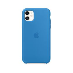 CASE CAPINHA IPHONE 11 SILICONE AZUL - IP11-A - MCELL IMPORT