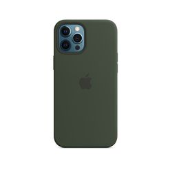 CASE CAPINHA IPHONE 12 PRO MAX SILICONE VERDE FLOR... - MCELL IMPORT