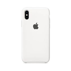 CASE CAPINHA IPHONE X SILICONE BRANCA - ipx-b - MCELL IMPORT