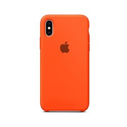 CASE CAPINHA IPHONE X SILICONE LARANJA - ipx-l - MCELL IMPORT