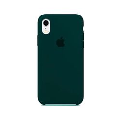 CASE CAPINHA IPHONE XR SILICONE VERDE FLORESTA - i... - MCELL IMPORT