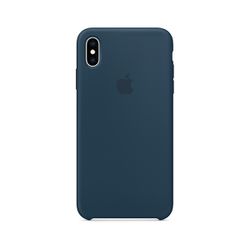 CASE CAPINHA IPHONE XS MAX SILICONE AZUL MEIA NOIT... - MCELL IMPORT