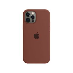 CASE CAPINHA IPHONE 12 PRO MAX SILICONE CHOCOLATE ... - MCELL IMPORT