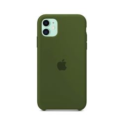 CASE CAPINHA IPHONE 11 SILICONE VERDE MUSGO - IP11... - MCELL IMPORT