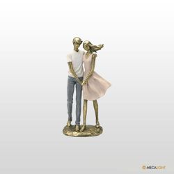 Estatueta Casal Decorativo - MECALIGHT