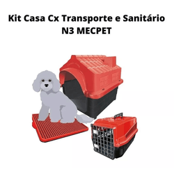 Kit Casa para Cachorros Plástica RinoPet N3 - KITC... - MecPet