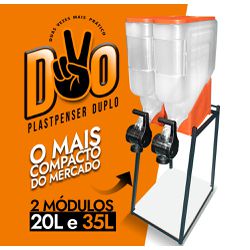 Dispenser PlastPenser 2 Módulos 35L - DISPENSER2MO... - MecPet