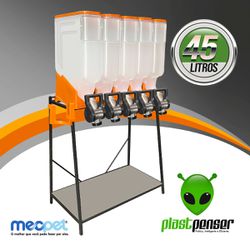 Dispenser PlastPenser 5 Módulos 45L - DISPENSER5MO... - MecPet