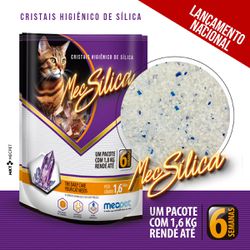 MecSílica Areia Higiênica Para Gatos Sílica Sanitá... - MecPet