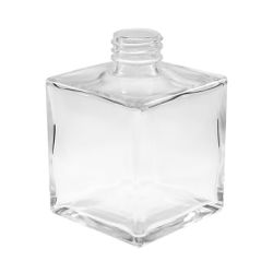 VIDRO CUBE 250ML R.28/410 TRANSPARENTE - MEGA ESSENCIAS