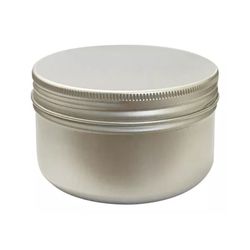 LATA ALUMINIO 150ML PRATA C/TAMPA - MEGA ESSENCIAS