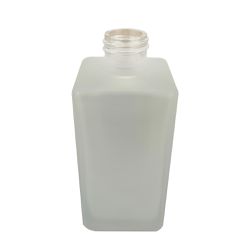 VIDRO SQUARE 250ML R 28/410 FOSCO - MEGA ESSENCIAS