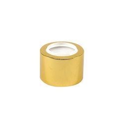 TAMPA DIFUSOR R.24/410 DOURADA LUXO - MEGA ESSENCIAS