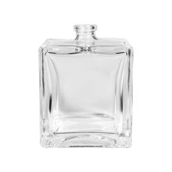 GARRAFA CUBE 500ML TRANSPARENTE P/ ROLHA - MEGA ESSENCIAS