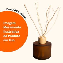 VARETA GALHO NATURAL 25CM - MEGA ESSENCIAS