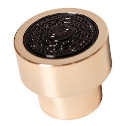 SOBRETAMPA DIPLOMATA UP LOCK PRETO/DOURADO MTZ-217 - MEGA ESSENCIAS