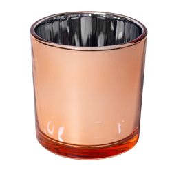 COPO DE VIDRO 260ML LUXO ROSE - MEGA ESSENCIAS