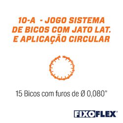 Sistema de 15 Bicos Furo 1/4 - Conebras Equipamentos Industriais