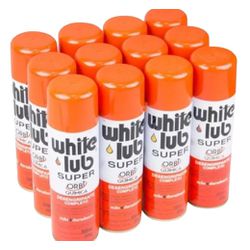 KIT 12 UNID. DESENGRIPANTE SPRAY WHITE LUB - SUPER... - Conebras Equipamentos Industriais