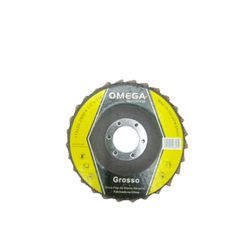 DISCO FLAP MANTA SCM 4.1/2 -115 X 22MM MARROM GROS... - Conebras Equipamentos Industriais